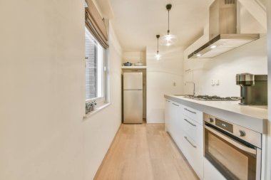 Geniş lüks mutfak.