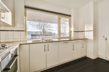 Parlak mutfak tasarımı