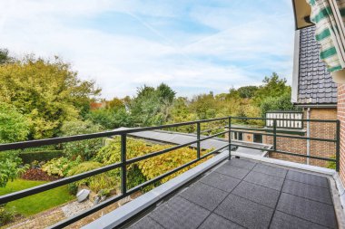 Balkondan harika bir manzara.