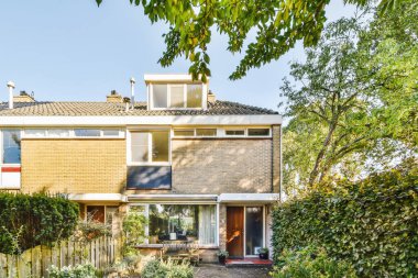 Güzel bir yerleşim yeri manzarası