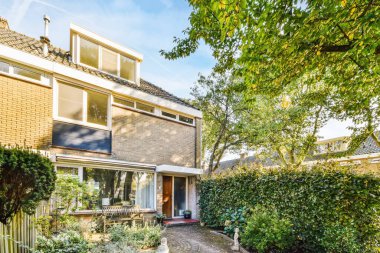 Güzel bir yerleşim yeri manzarası