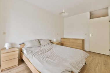 Parlak yatak odası tasarımı