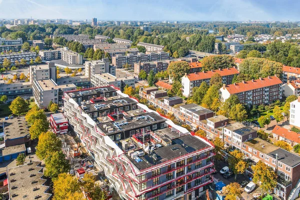 Visa av bostadsområde — Stockfoto