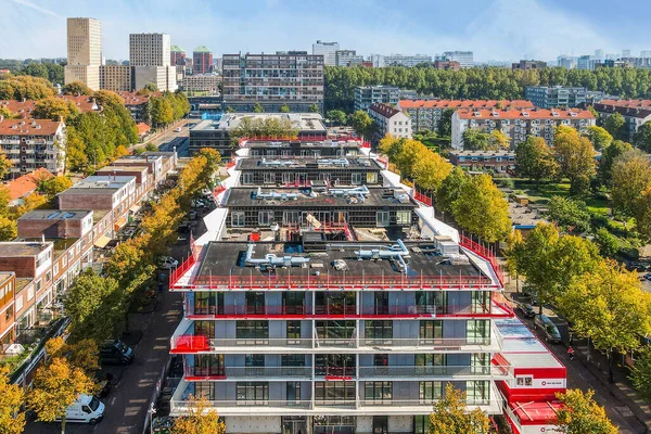 Vista da área residencial — Fotografia de Stock