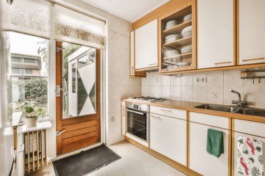 İyi tasarlanmış mutfak.