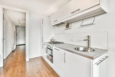 İyi tasarlanmış mutfak.