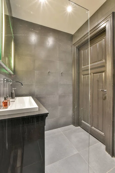 Stilvolles Badezimmer-Design — Stockfoto
