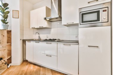 İyi tasarlanmış mutfak.