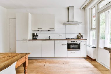 İyi tasarlanmış mutfak.