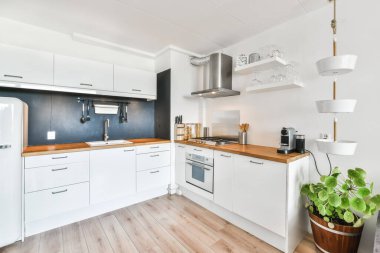 modern beyaz Mutfak Dekorasyon