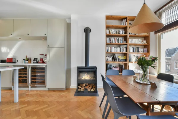 Modern design dining area — Stock Photo, Image