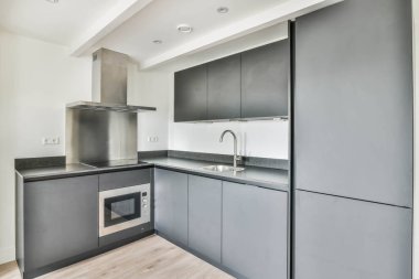 Modern mutfak - siyah