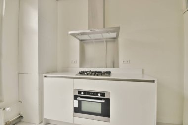 minimalist tarzda mutfak