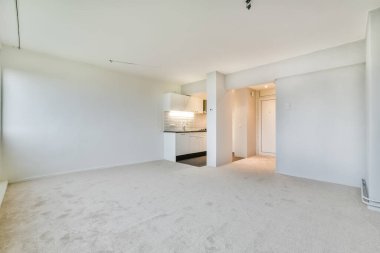 Mutfak, oturma odasıyla birleştirildi.