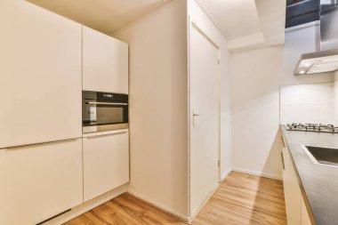 minimalist tarzda mutfak