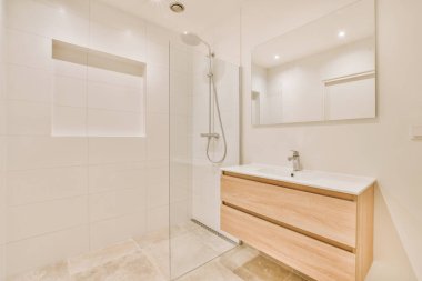 Zarif banyo tasarımı.