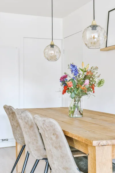 stock image Bright dining room