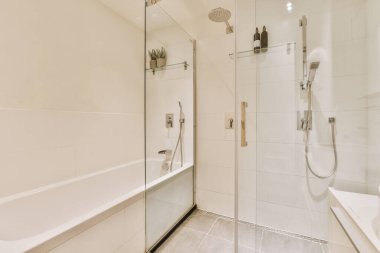 Zarif banyo tasarımı.