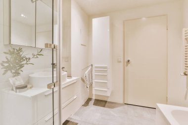 Zarif banyo tasarımı.