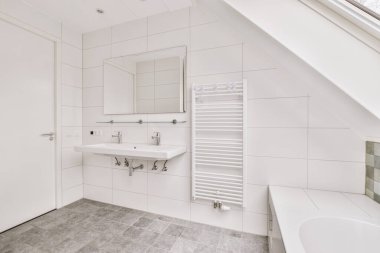 Zarif banyo tasarımı.