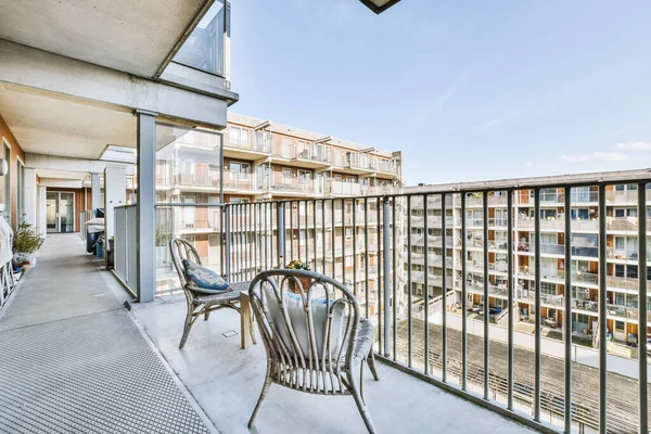 Balcony of residential house — Stock Photo, Image