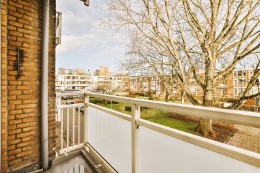 Balcony of residential house