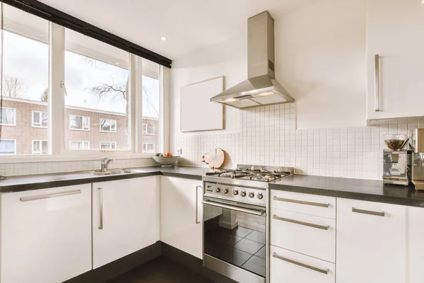 Interior Kitchen Modern Apartment — Photo