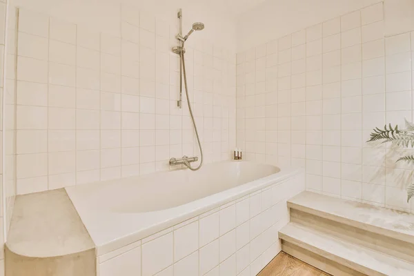 Interior Design Beautiful Elegant Bathroom — Stock Photo, Image