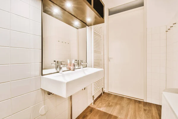 Diseño Interior Baño Hermoso Elegante — Foto de Stock