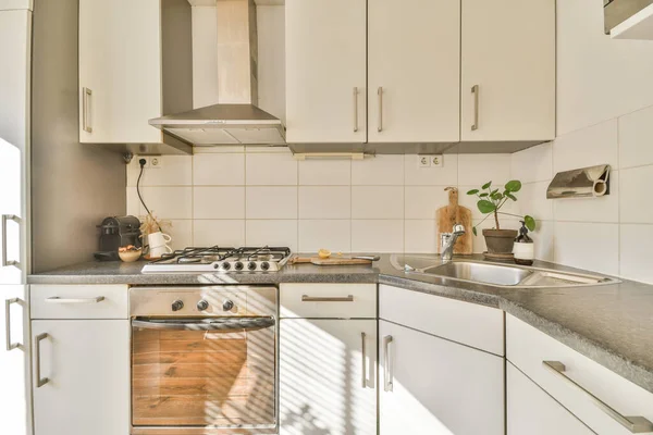Interior Beautiful Kitchen Elite House — Stock Photo, Image