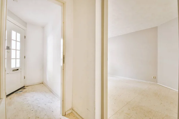 Une Chambre Vide Confortable Spacieuse Dans Une Maison Luxe — Photo