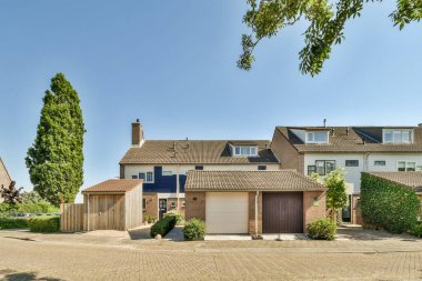 View of street near building with beauty of vegitation outside