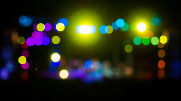 Abstract Defocused Colorful Light Bokeh You Can Drastically Alter Look — ストック写真