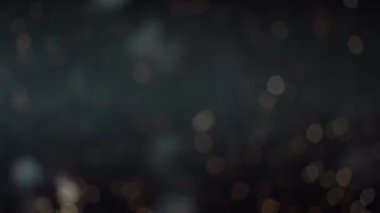 Gökyüzünde ağır çekim havai fişek patlamaları