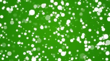 Uçan Yuvarlak Parçacıklardan Animasyon Çok Renkli Arkaplan