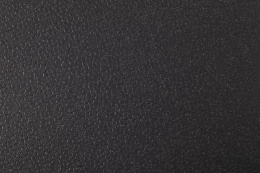 Siyah PVC plastik doku. Koyu, kaba bir madde. Soyut arkaplan.