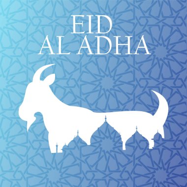  Idul Adha için Vektör İllüstrasyonu