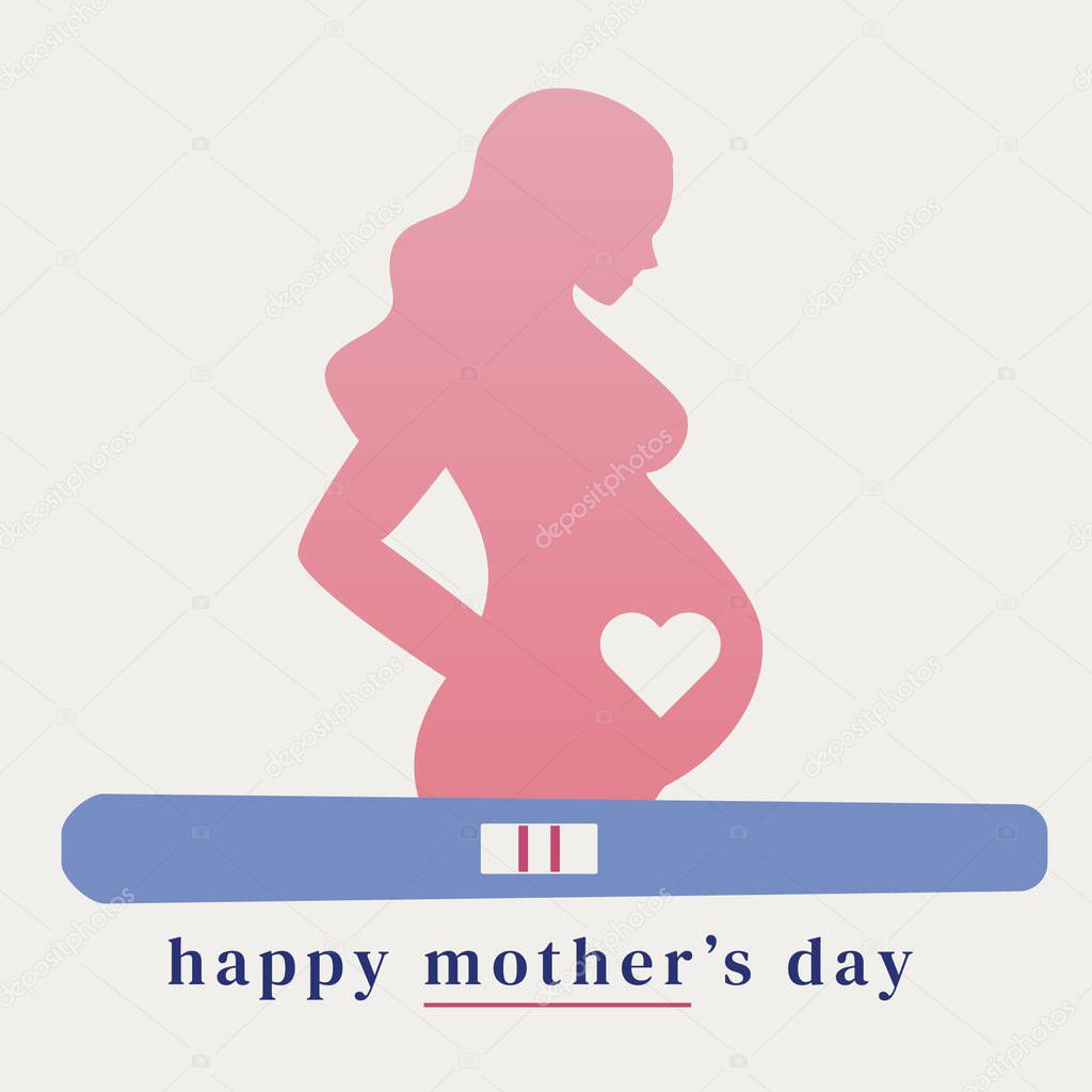 Happy Mother's Day Vector Illustration (Ilustrasi Vektor Hari Ibu)