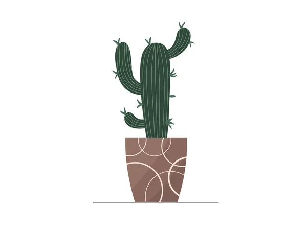 Conjunto De Cacto Verde Do Deserto Ou Da Sala. Estilo Liso E Dos Desenhos  Animados. Ilustração Do Vetor No Fundo Branco. Elemento Para Seu Projeto  Royalty Free SVG, Cliparts, Vetores, e Ilustrações