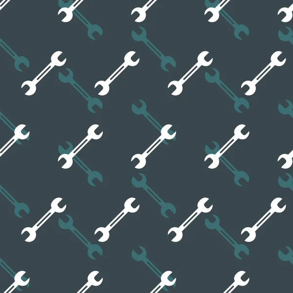 Strumenti Hardware Chiave Vector Graphic Seamless Pattern Può Essere Utilizzato — Vettoriale Stock