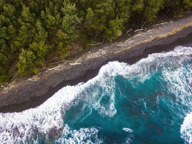 Black Sands Sahili, Büyük Ada, Hawaii, ABD