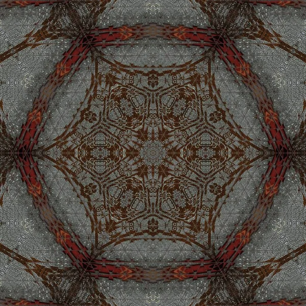 Traditionelle Mystische Hintergrundgestaltung Arabeske Ethnische Struktur Geometrisches Streifenornament Cover Foto — Stockfoto