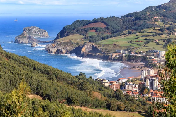 Kliffen Van San Juan Gaztelugatxe Het Noorden Van Baskenland — Stockfoto