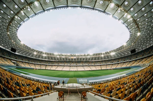 Крыша Стадиона Киеве Украина — стоковое фото