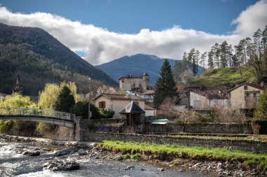 Seix, Fransa 'da Ariege Bölümü Pyrenean köyü.