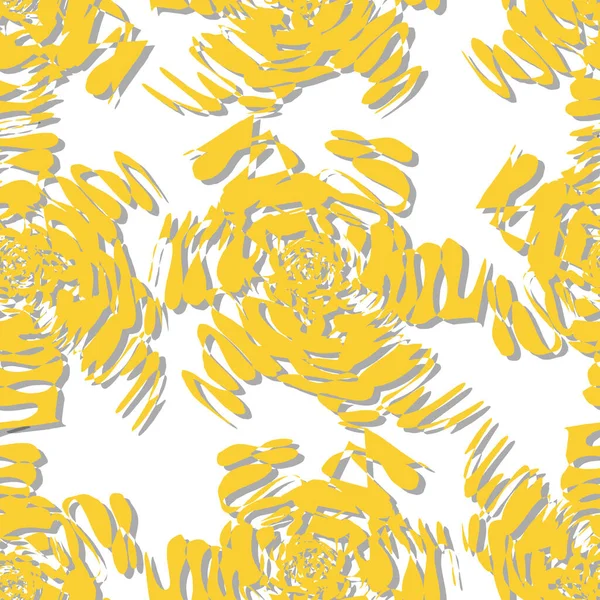 Motif Vectoriel Sans Couture Texture Abstraite Taches Encre Sur Papier — Image vectorielle