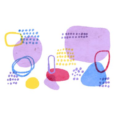 Soyut Arkaplan Suluboya Vektörü