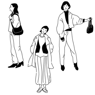 Cep telefonuyla konuşan bir adamın vektör çizimi