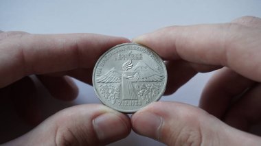 Coin Anniversary of the earthquake in Armenia (3 rubles)