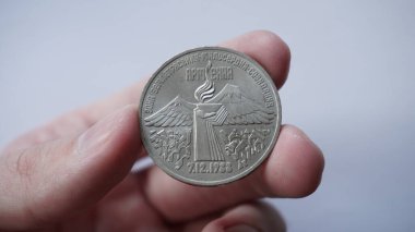Coin Anniversary of the earthquake in Armenia (3 rubles)